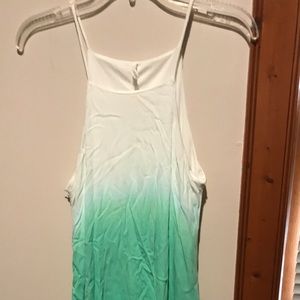 Ombré fade dress